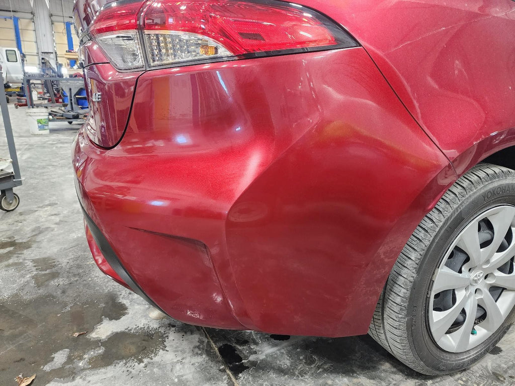 Used Rear Bumper Assembly Rear fits: 2022 Toyota Corolla Sedan gasoline w/o spor
