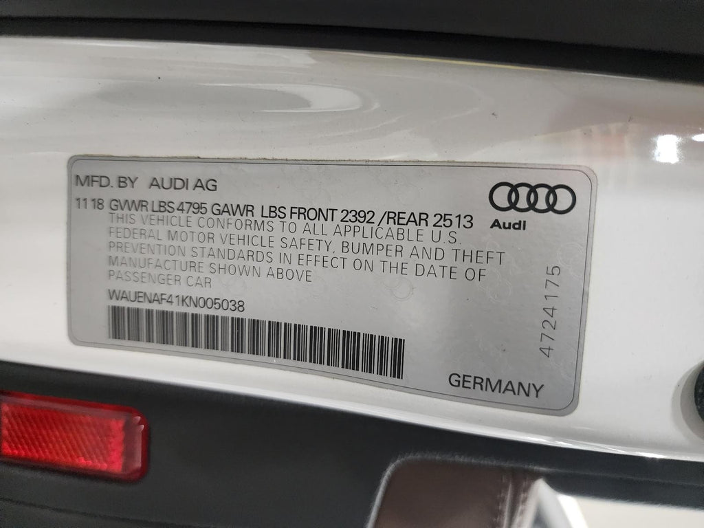 Used Engine Coolant Reservoir fits: 2019 Audi A4  Grade A