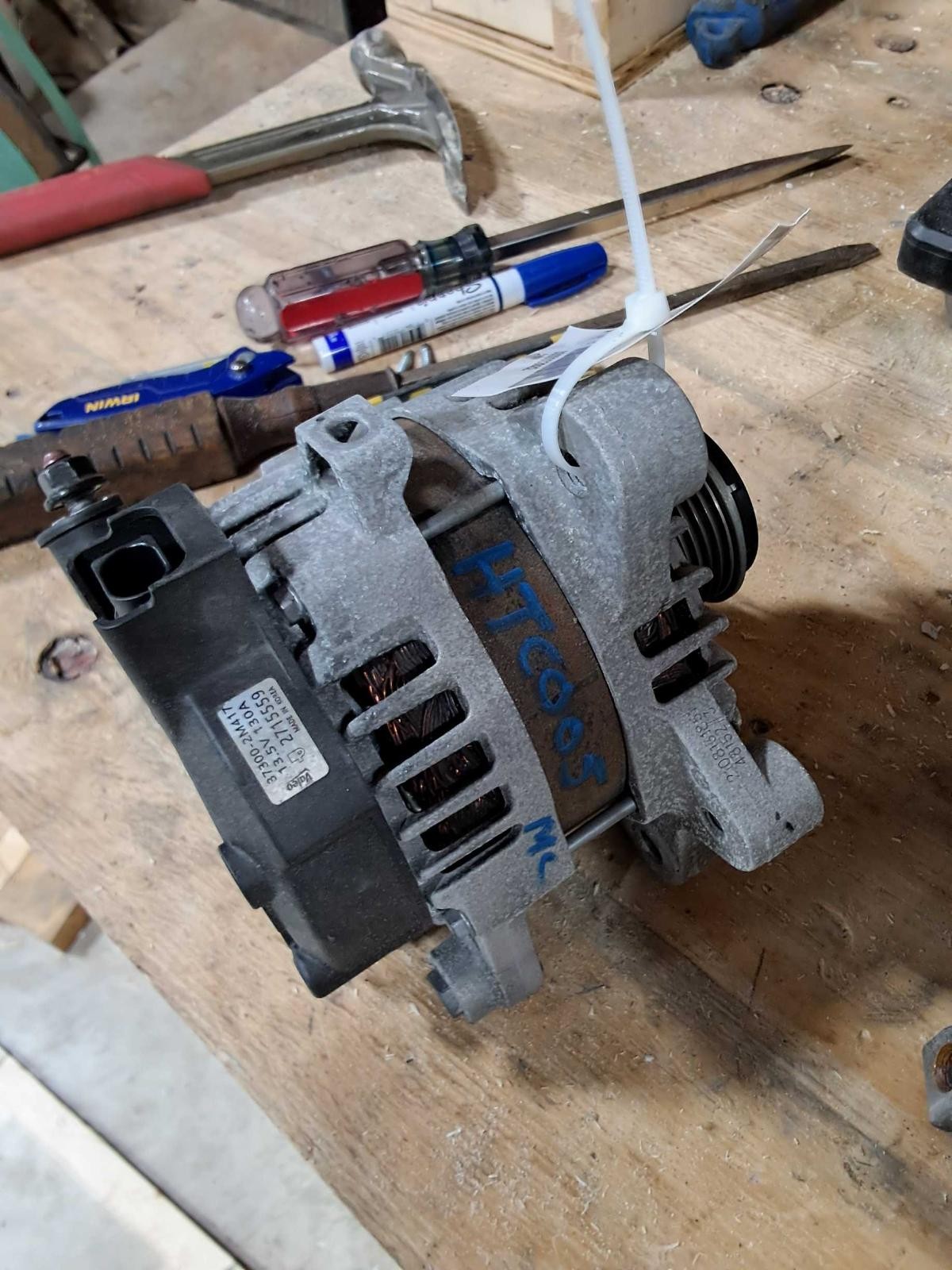Used Alternator fits: 2022 Hyundai Elantra  Grade A