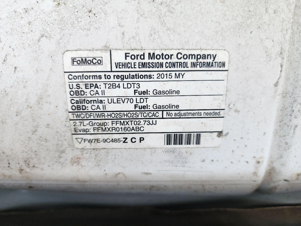 Used Front Left Outer Drive Axle Shaft fits: 2015 Ford F150 PICKUP Front Axle ou