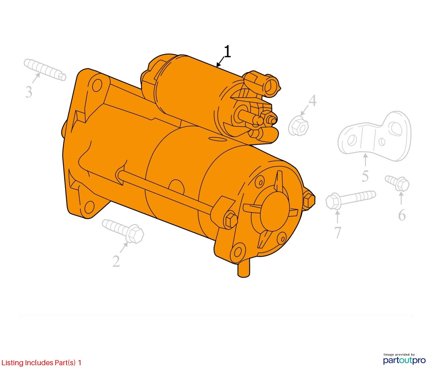 Used Starter Motor fits: 2016 Chevrolet Cruze VIN B 4th digit New Style AT Grade
