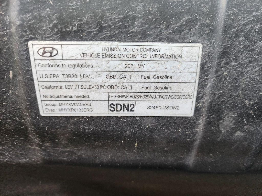 Used Alternator fits: 2021 Hyundai Sonata 2.5 Grade A