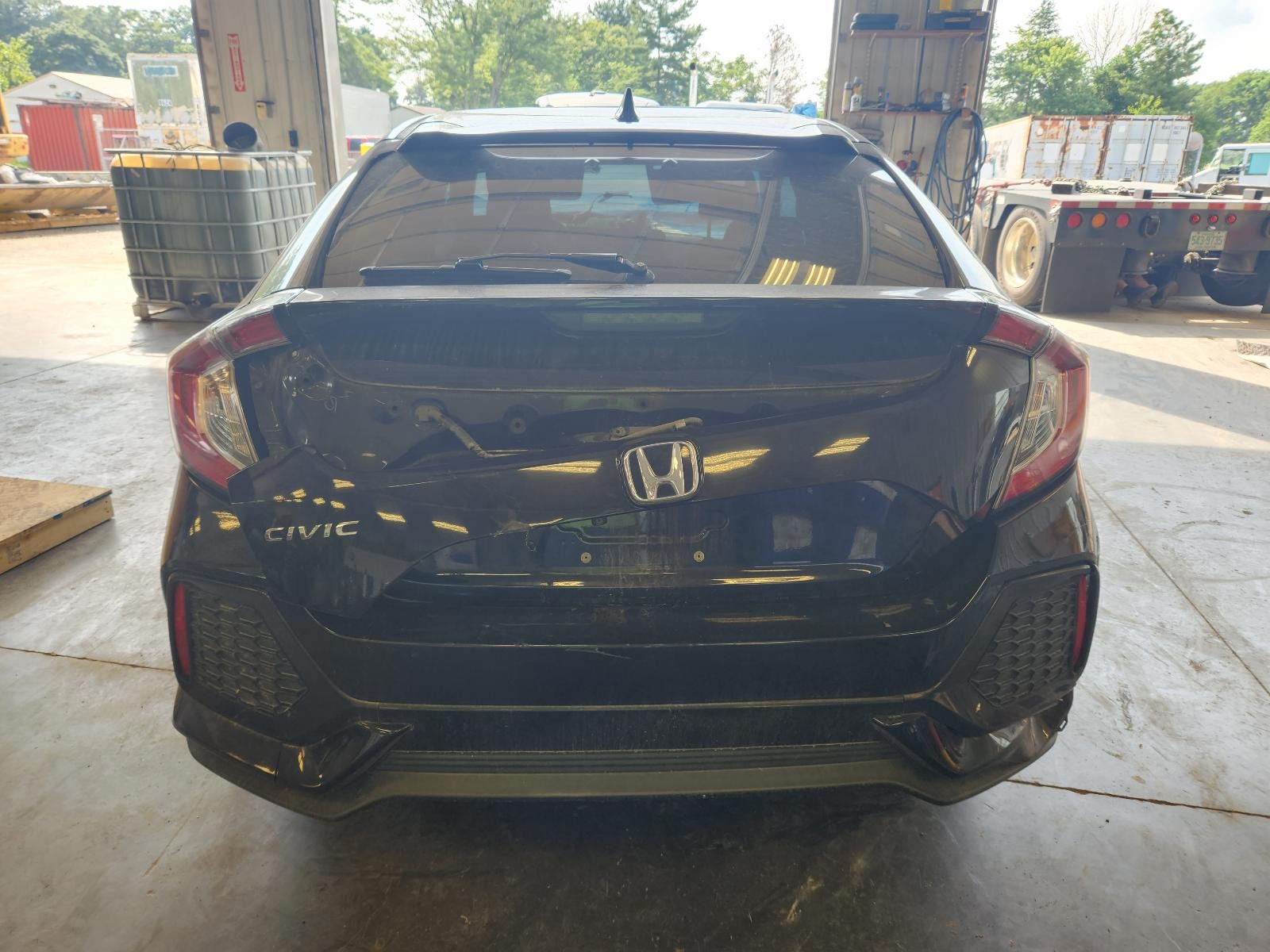 Used Rear Left Door Window Regulator Rear fits: 2018 Honda Civic Rear Left Grade