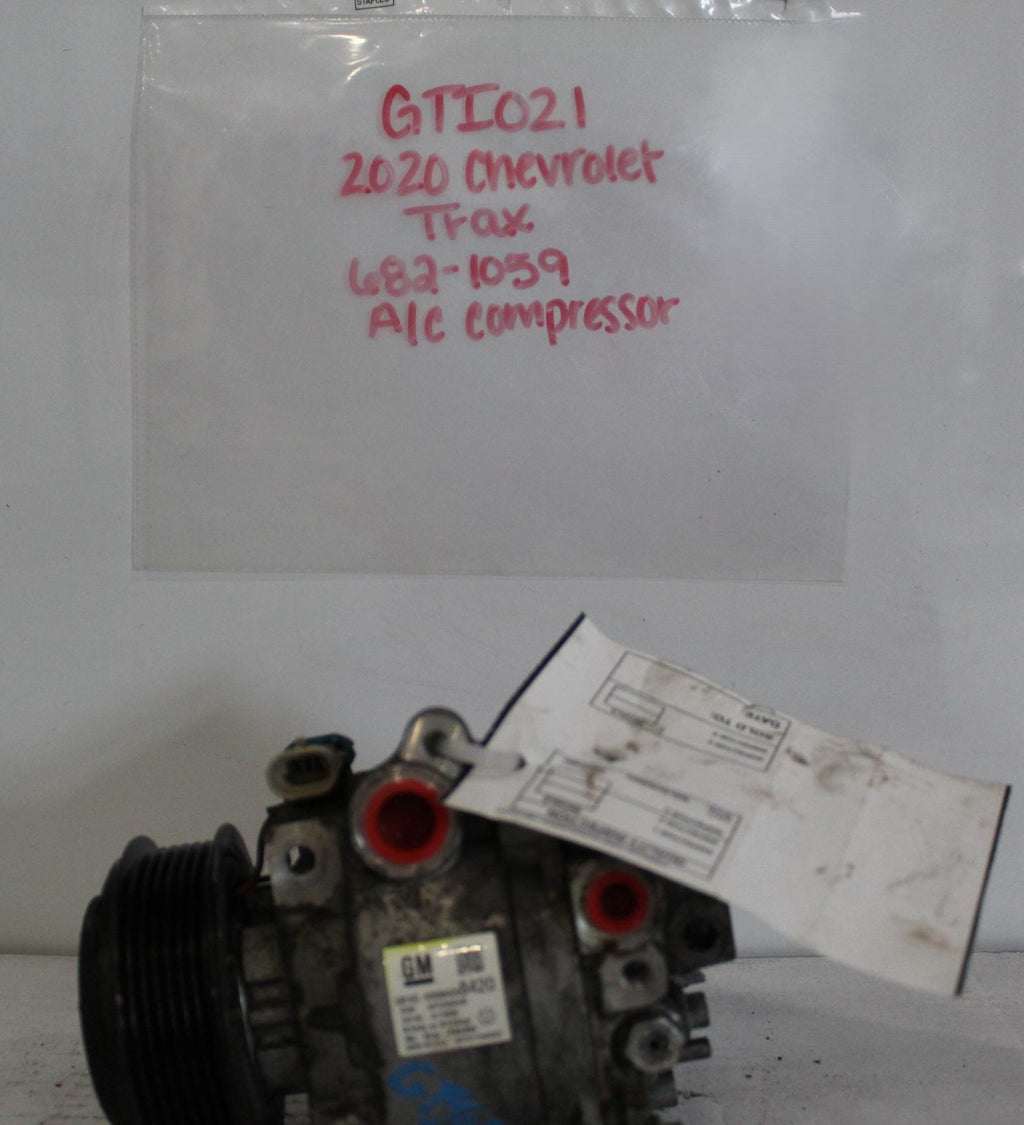 CHEVROLET TRAX Compressor  15 16 17 18 19 20 21