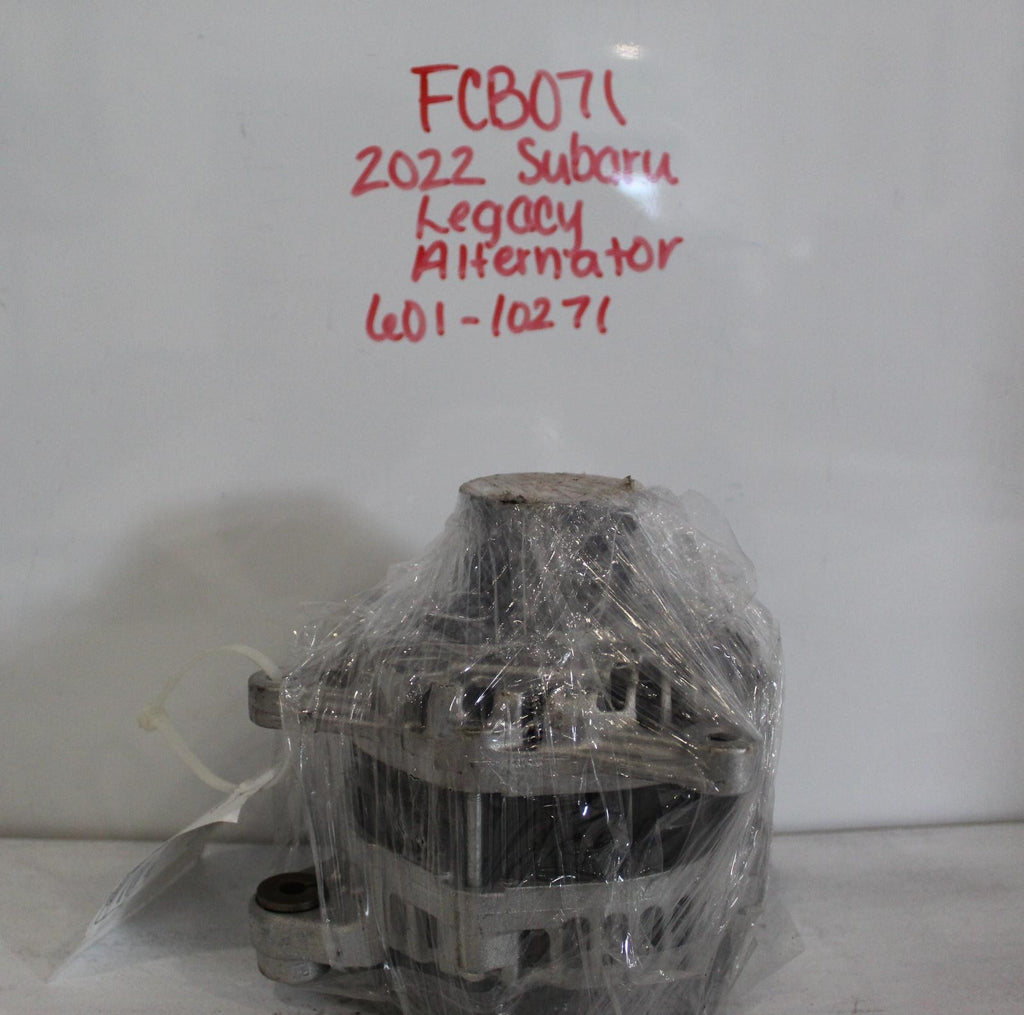 Used Alternator fits: 2022 Subaru Legacy 2.5 Grade A