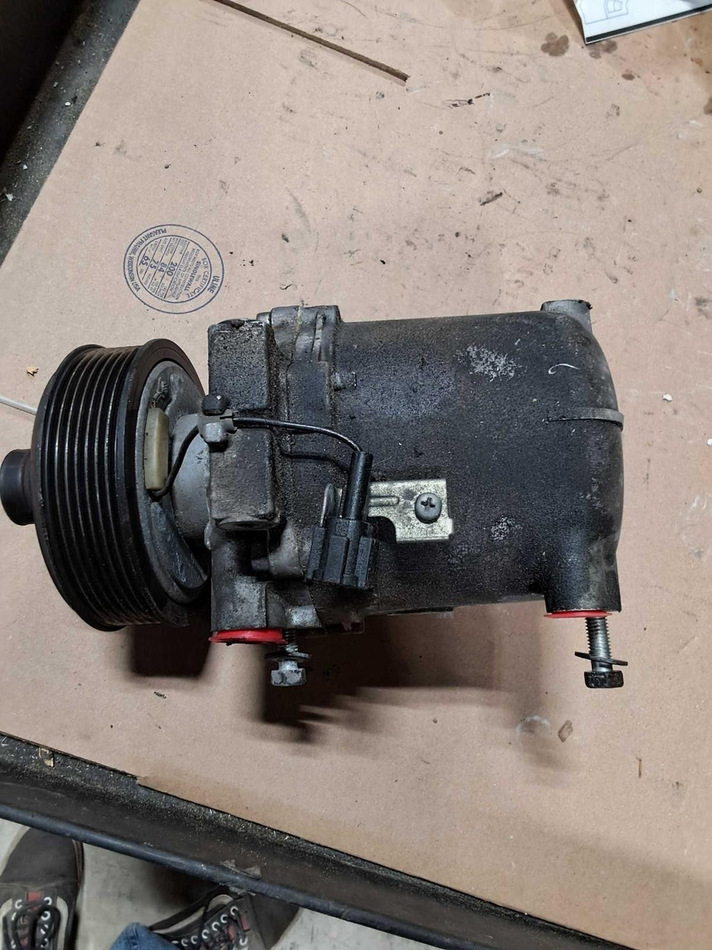 Used A/C Compressor fits: 2019 Nissan Frontier 6 cylinder Grade A