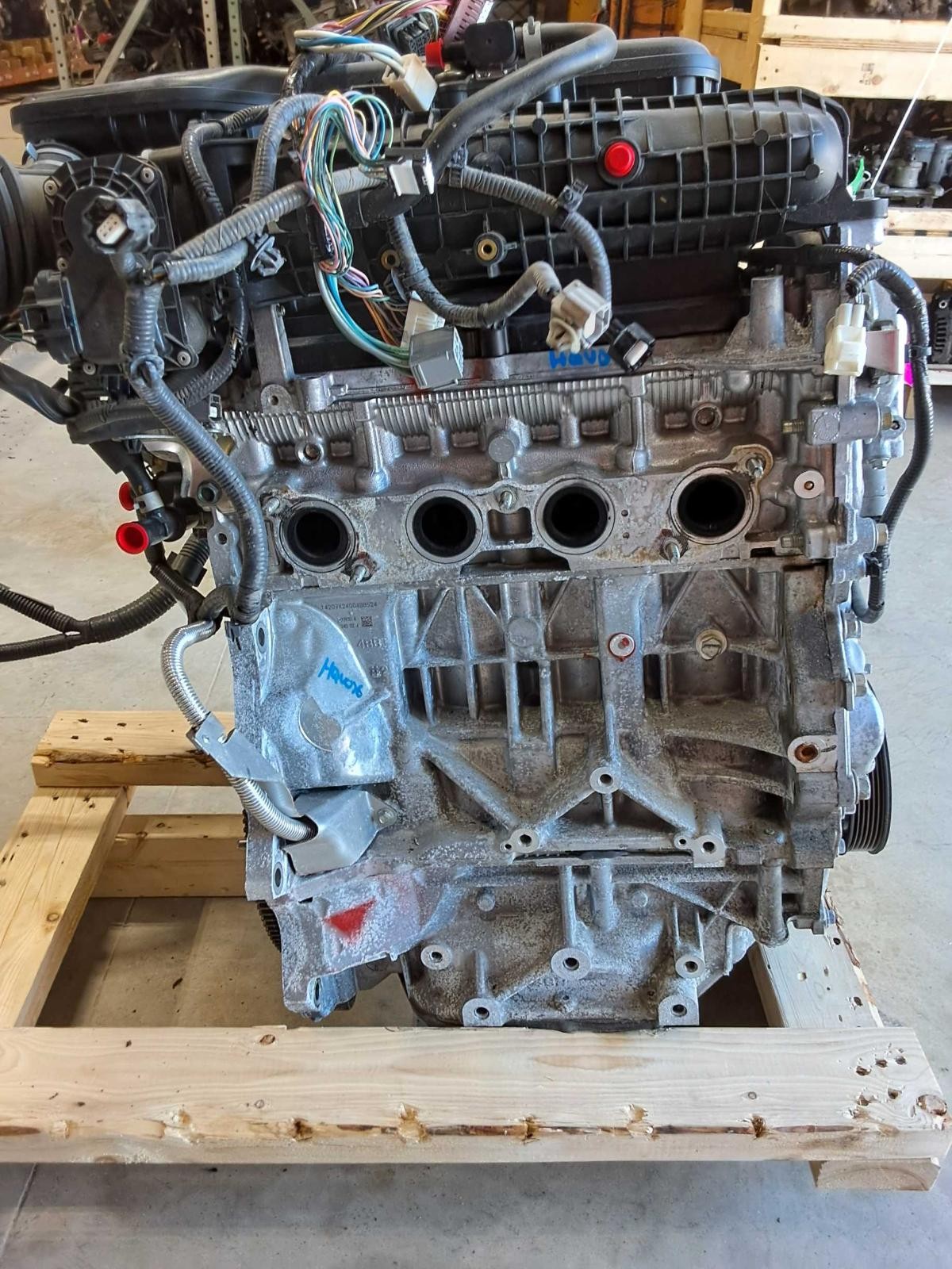 Used Engine Complete Assembly fits: 2020 Nissan Rogue sport 2.0L VIN B 4th digit