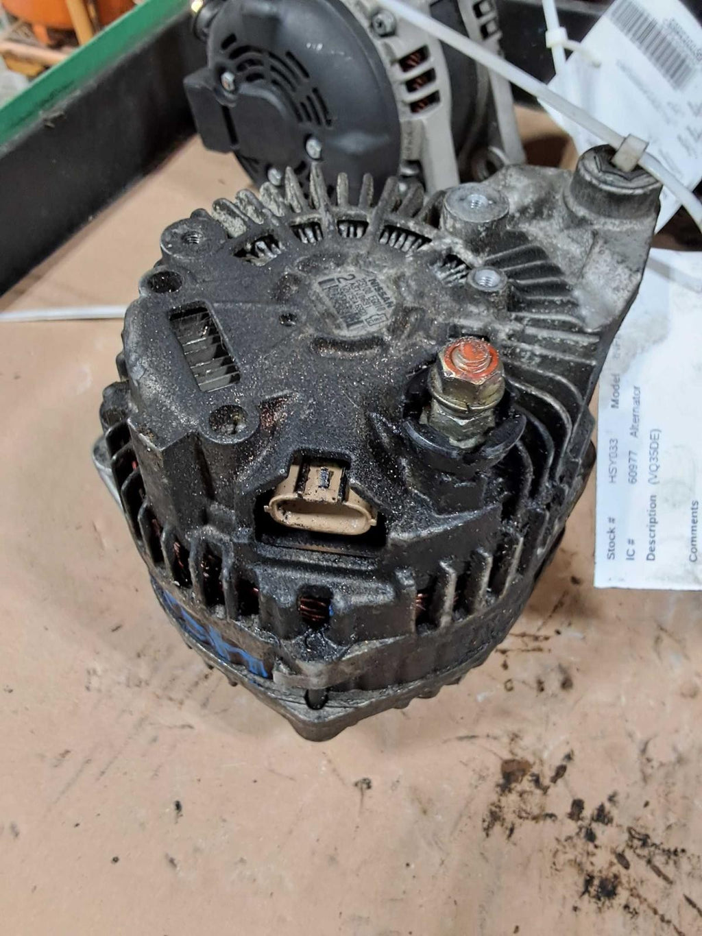 Used Alternator fits: 2007 Infiniti M35 VQ25HR 6 cylinder Grade C