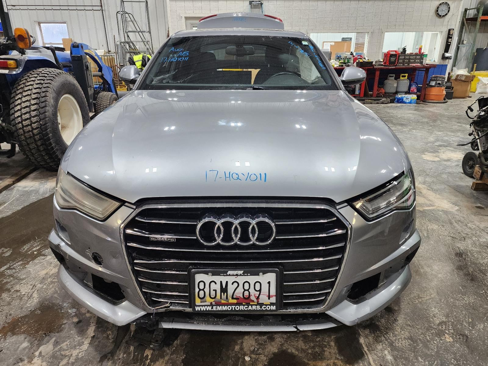 Used Speedometer Gauge fits: 2017 Audi A6 cluster MPH w/o adaptive cruise w/o ni