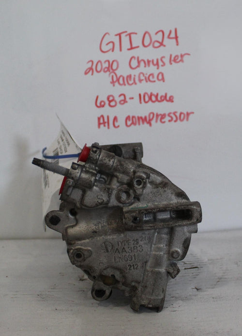 CHRYSLER PACIFICA Compressor w/rear AC 17 18 19 20