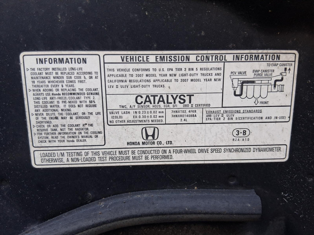 Used Starter Motor fits: 2007 Honda Cr-v  Grade C