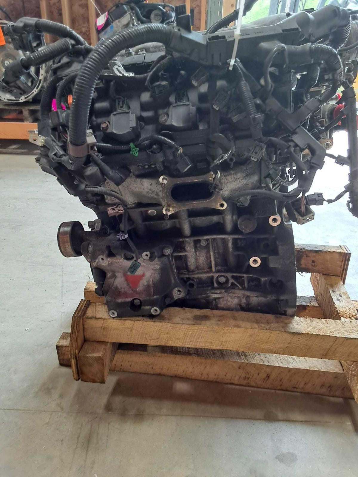 Used Engine Complete Assembly fits: 2013 Honda Accord 3.5L VIN 3 6th digit Sdn A