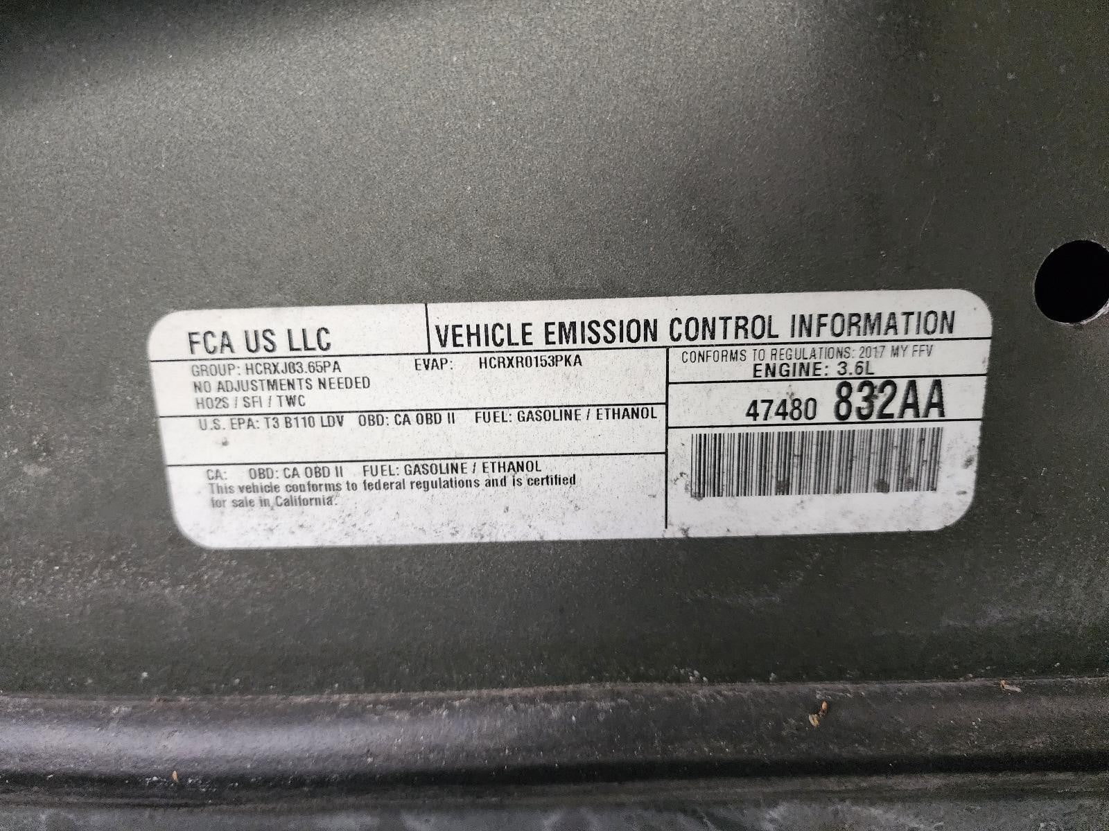 Used Left Door Mirror fits: 2017 Dodge Journey Power heated manual folding paint