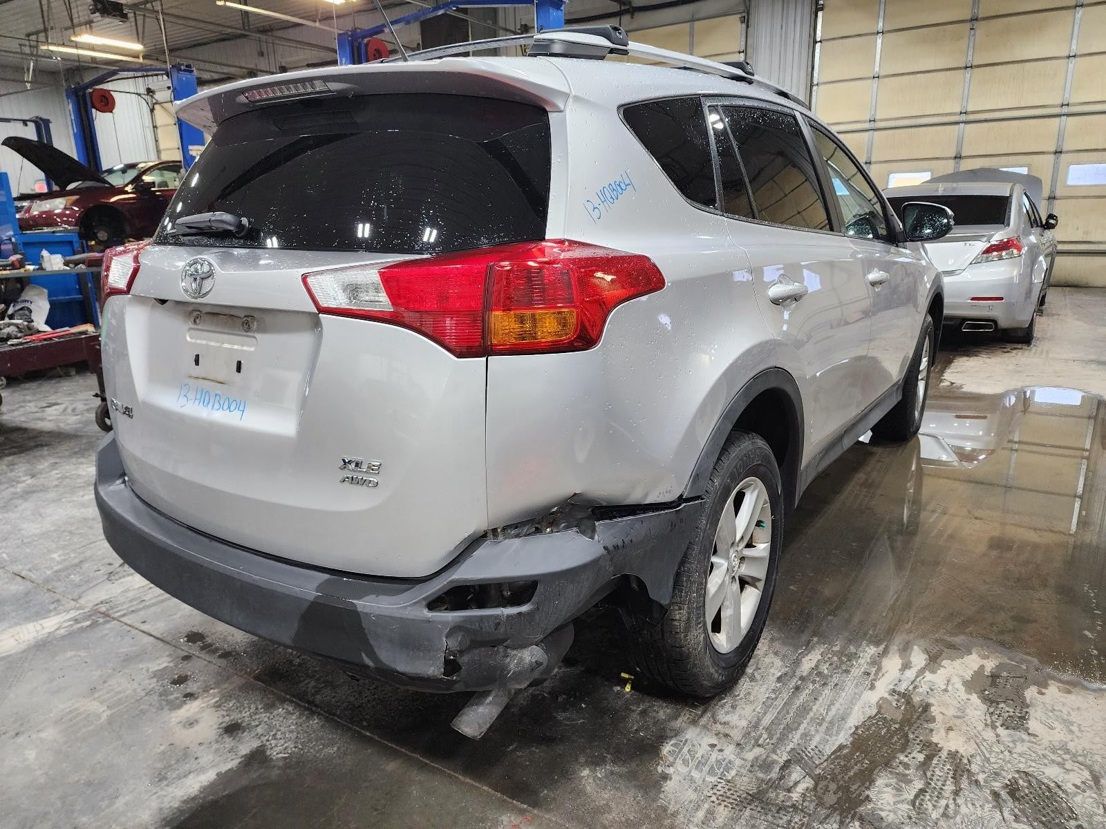 Used Right Door Mirror fits: 2013 Toyota Rav4 Power gasoline w/turn signal heate