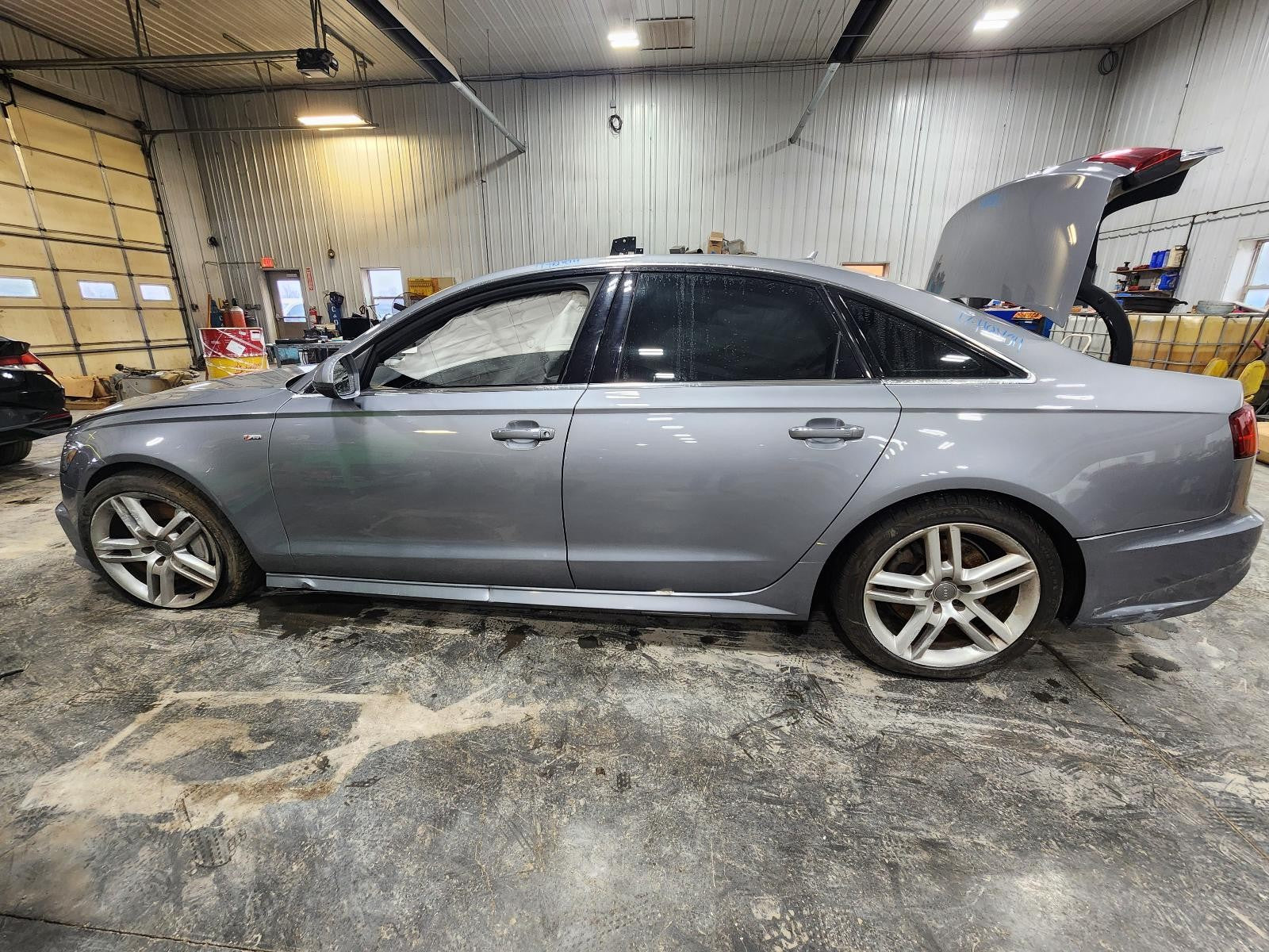 Used Rack and Pinion Assembly fits: 2017 Audi A6 Power Rack and Pinion electric