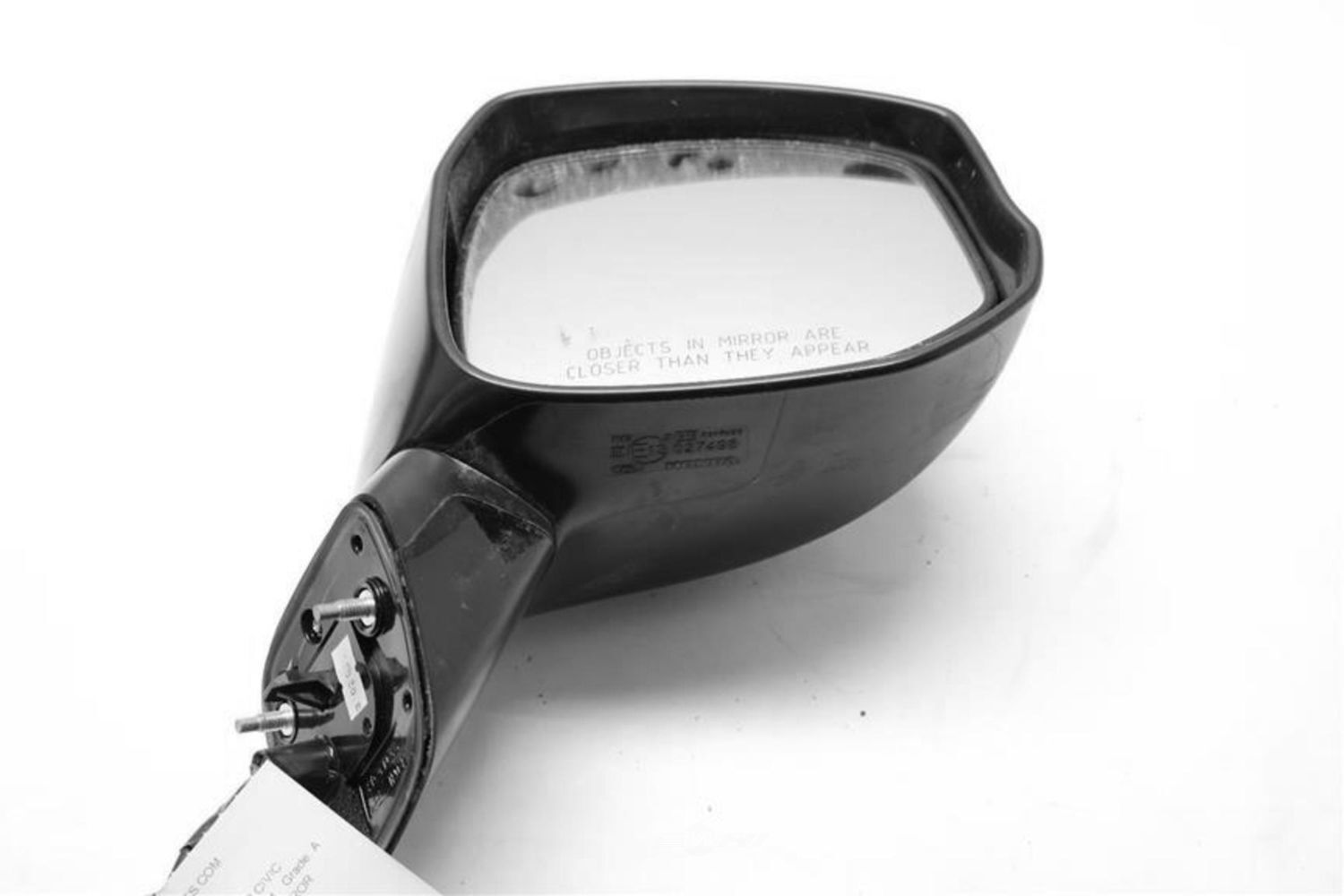 Used Right Door Mirror fits: 2012 Honda Civic Power body color w/o signal lamp n