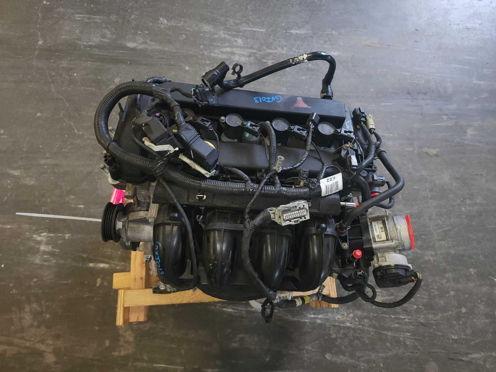 Used Engine Complete Assembly fits: 2013 Ford Fusion gasoline 2.5L VIN 7 8th dig