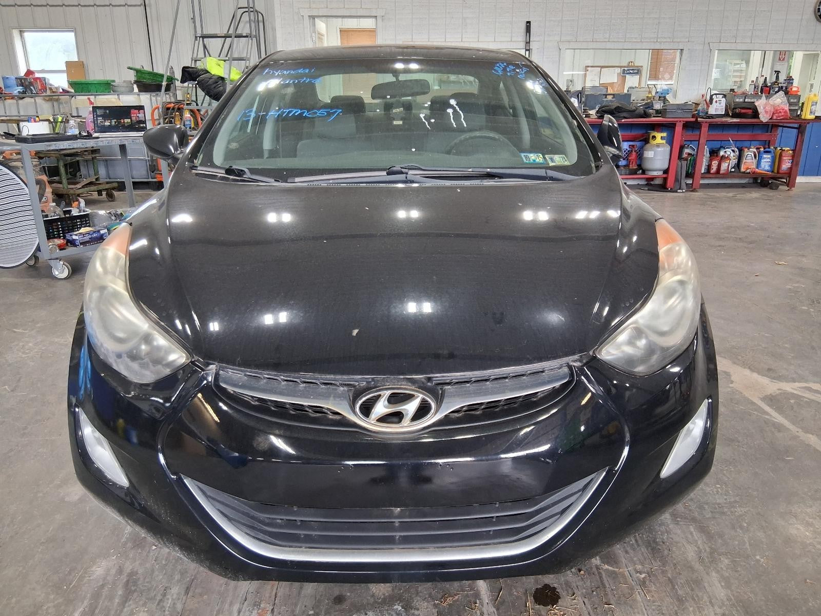 Used Front Bumper Reinforcement Front fits: 2013 Hyundai Elantra Sdn Front Grade