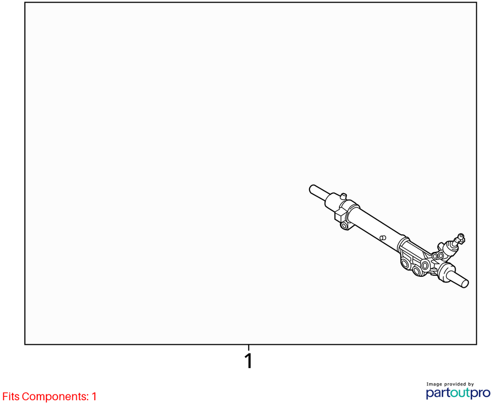Used Rack and Pinion Assembly fits: 2020 Nissan Pathfinder Power Steering electr