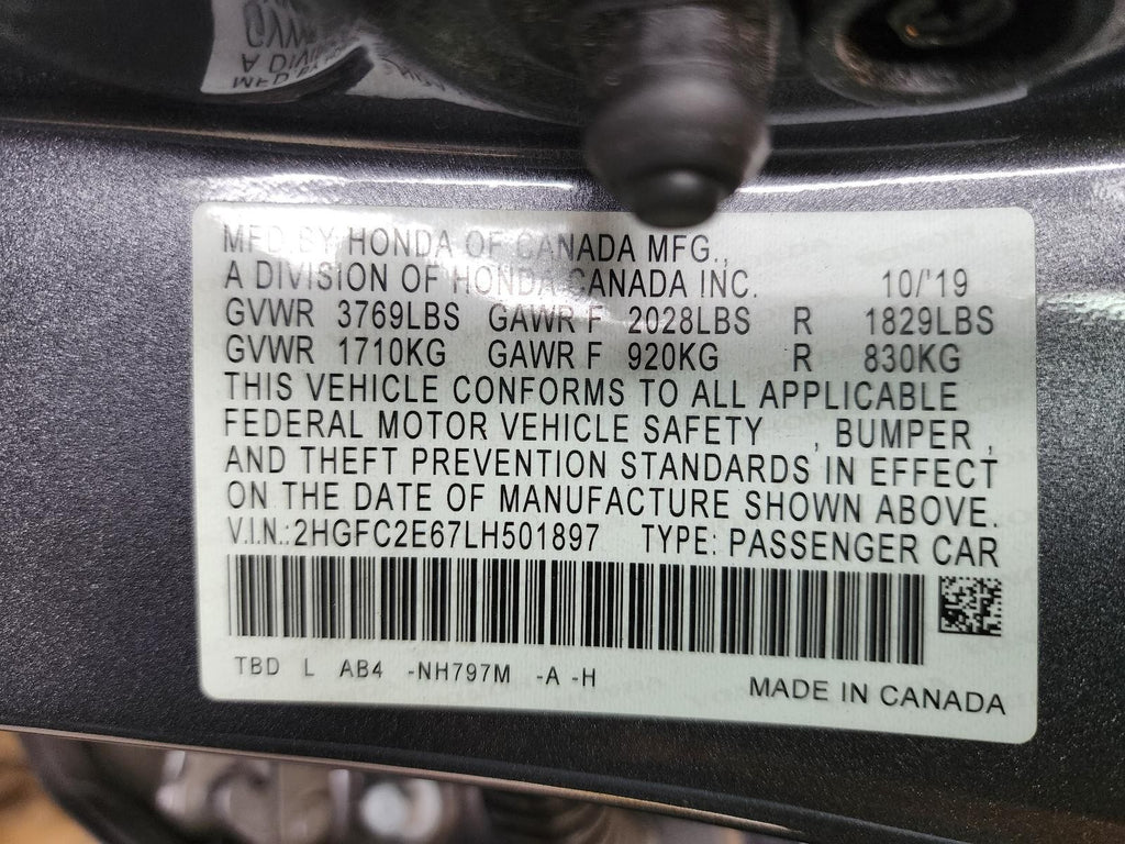 Used HVAC Blower Motor fits: 2020 Honda Civic  Grade A