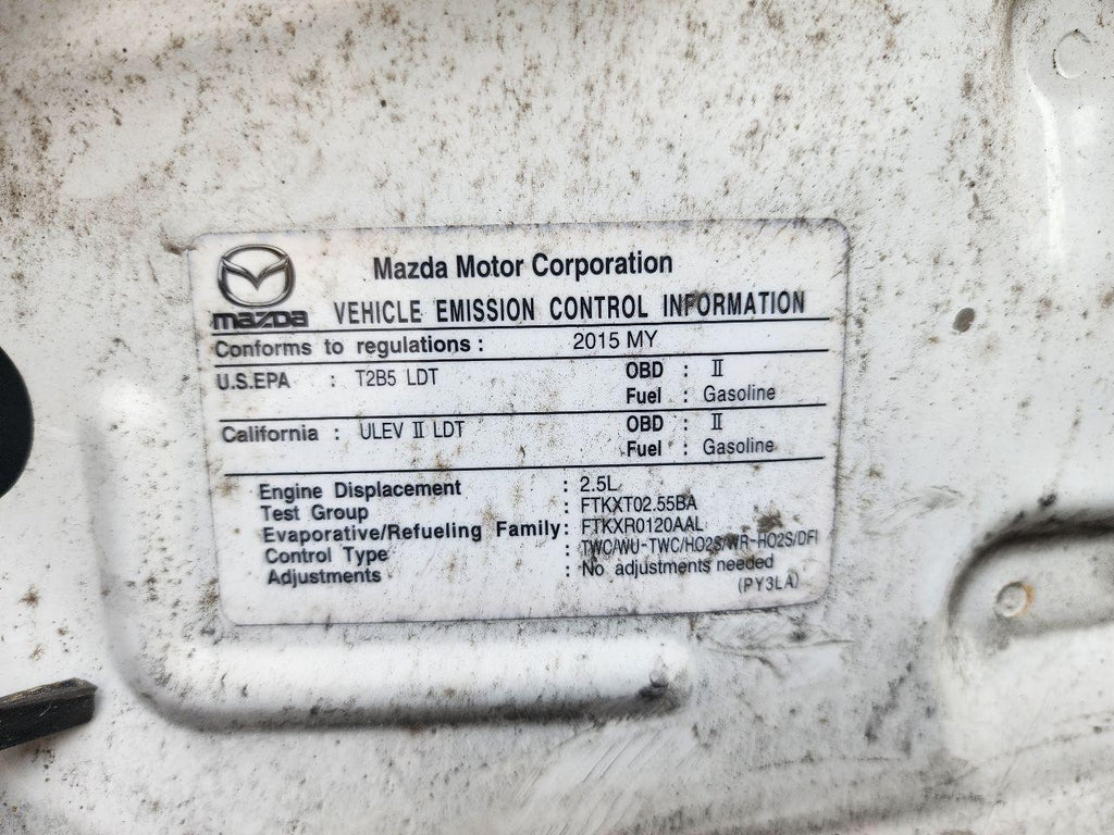 Used Starter Motor fits: 2015 Mazda CX-5 2.5L naturally aspirated Grade A