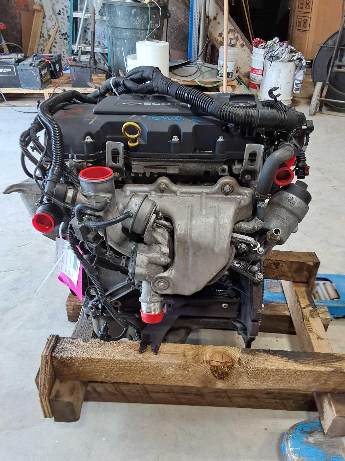 Used Engine Complete Assembly fits: 2016 Chevrolet Cruze 1.4L VIN B 8th digit op