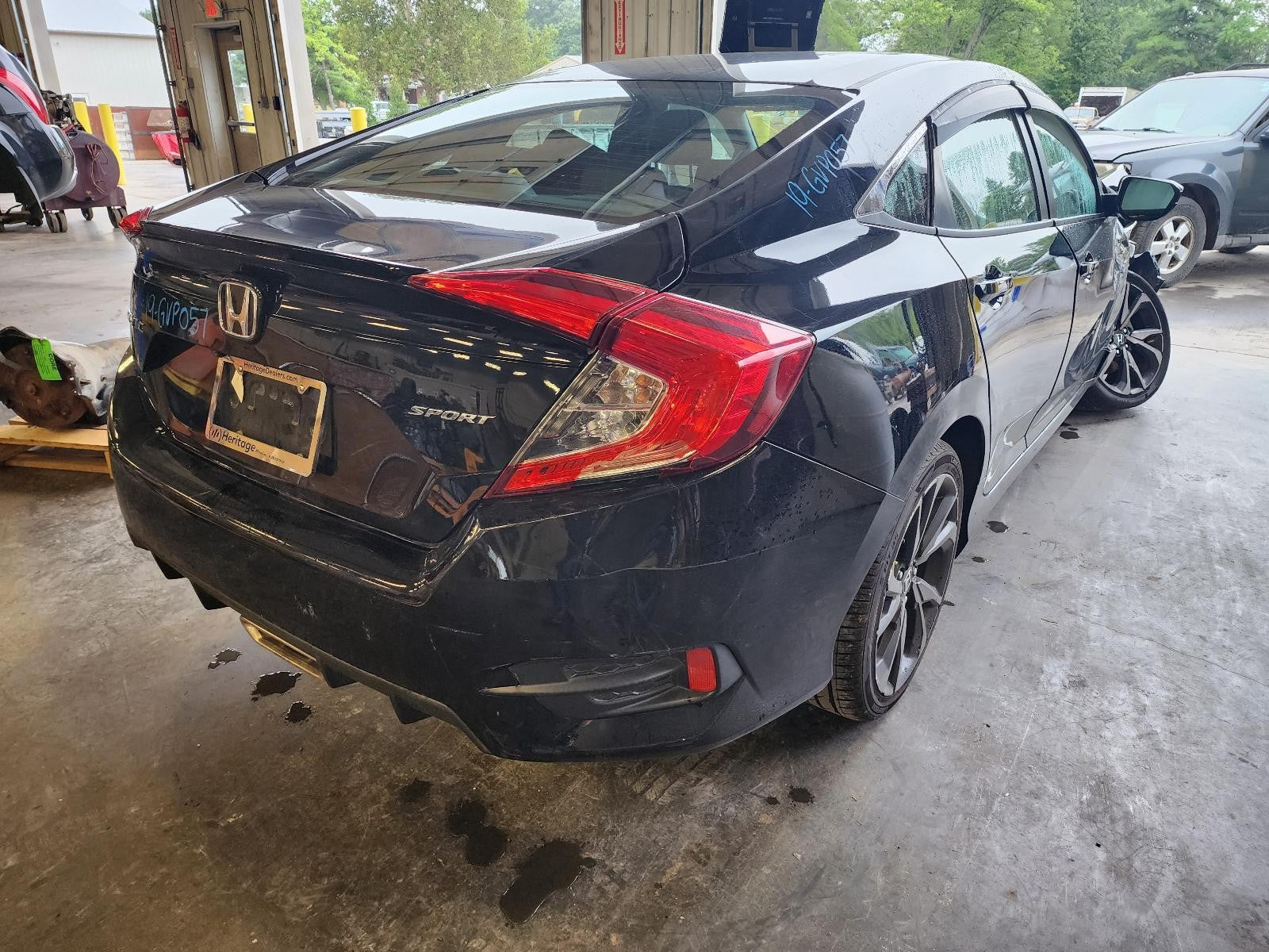 Used Engine Coolant Reservoir fits: 2019 Honda Civic Coupe Grade A