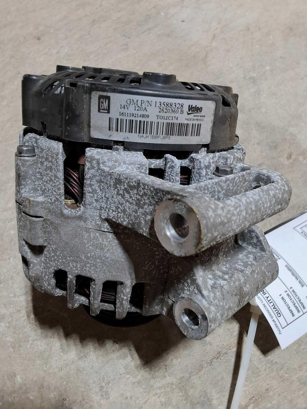 Used Alternator fits: 2017 Chevrolet Equinox 2.4 Grade A