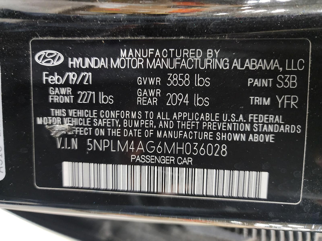 Used Front Right Drive Axle Shaft fits: 2021 Hyundai Elantra front 2.0L AT CVT U