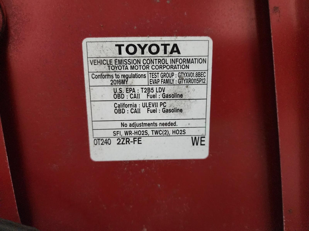 Used Windshield Wiper Motor fits: 2016 Toyota Corolla  Grade A