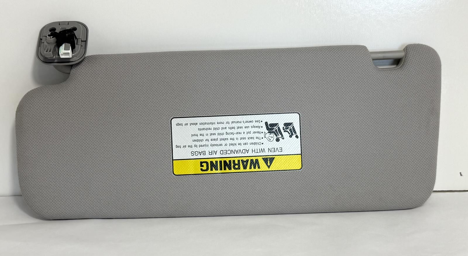 2015-2019 HYUNDAI SONATA SUN VISOR SHADE RIGHT PASSENGER SIDE OEM