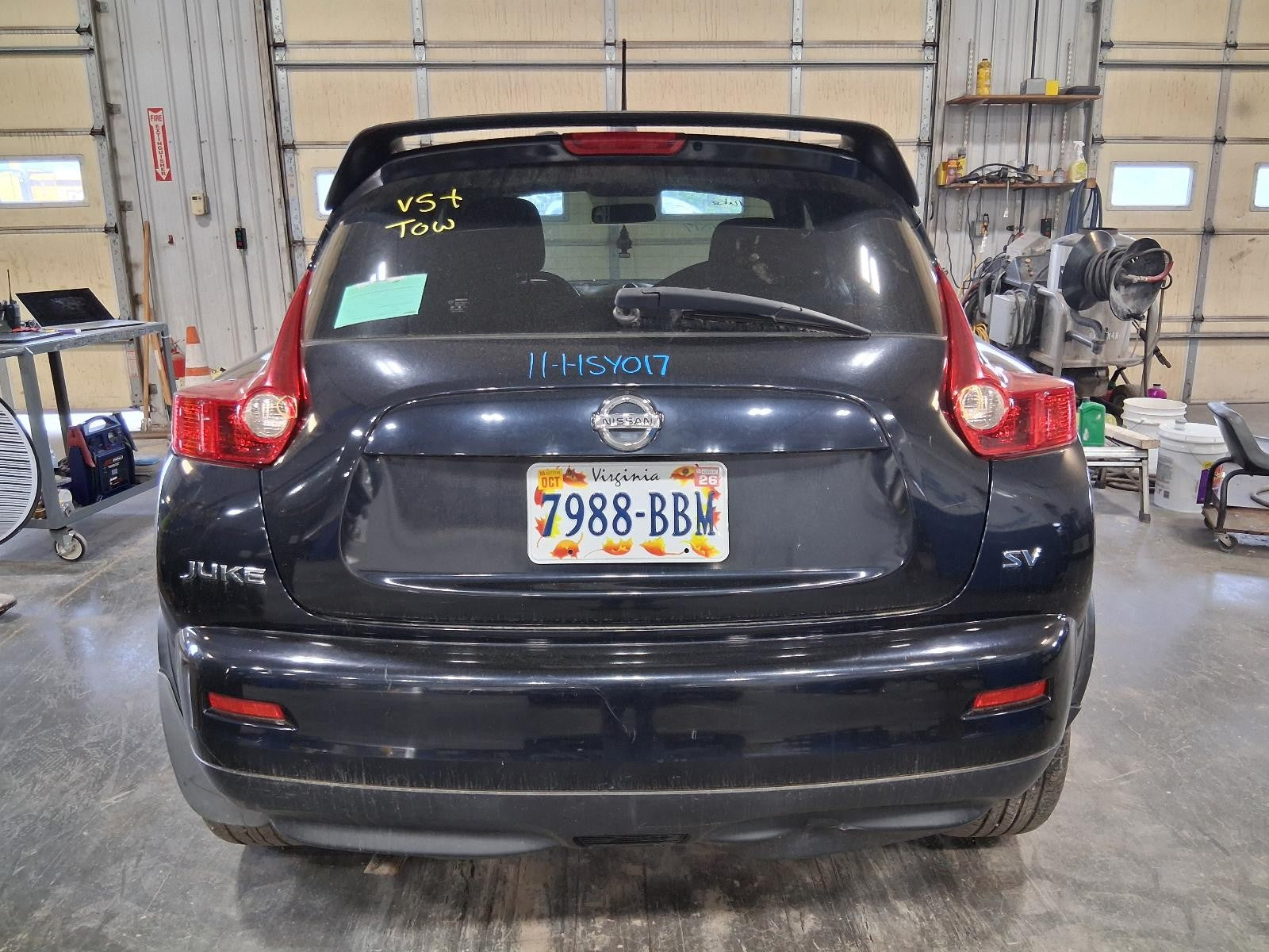 Used Rear Right Door Assembly Rear Side fits: 2011 Nissan Juke electric w/privac