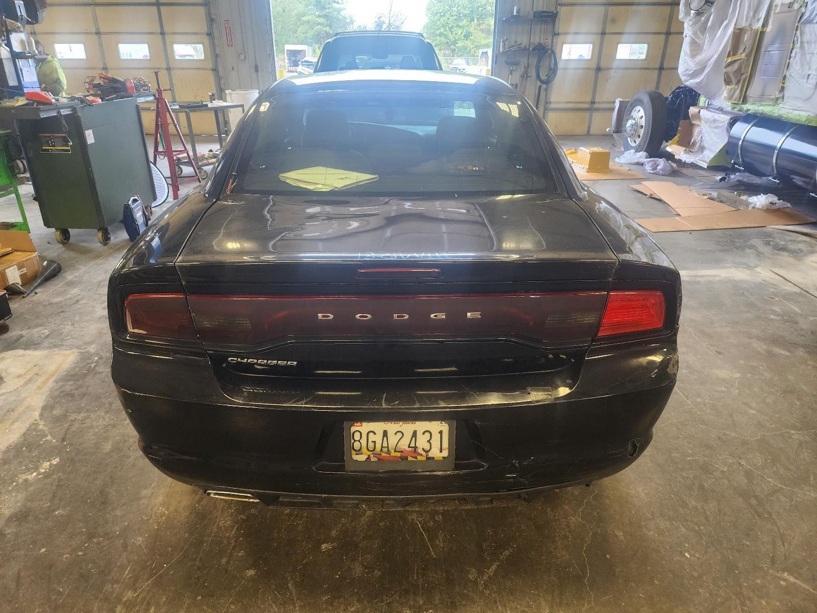 Used Rear Bumper Reinforcement Rear fits: 2013 Dodge Charger Rear Grade A