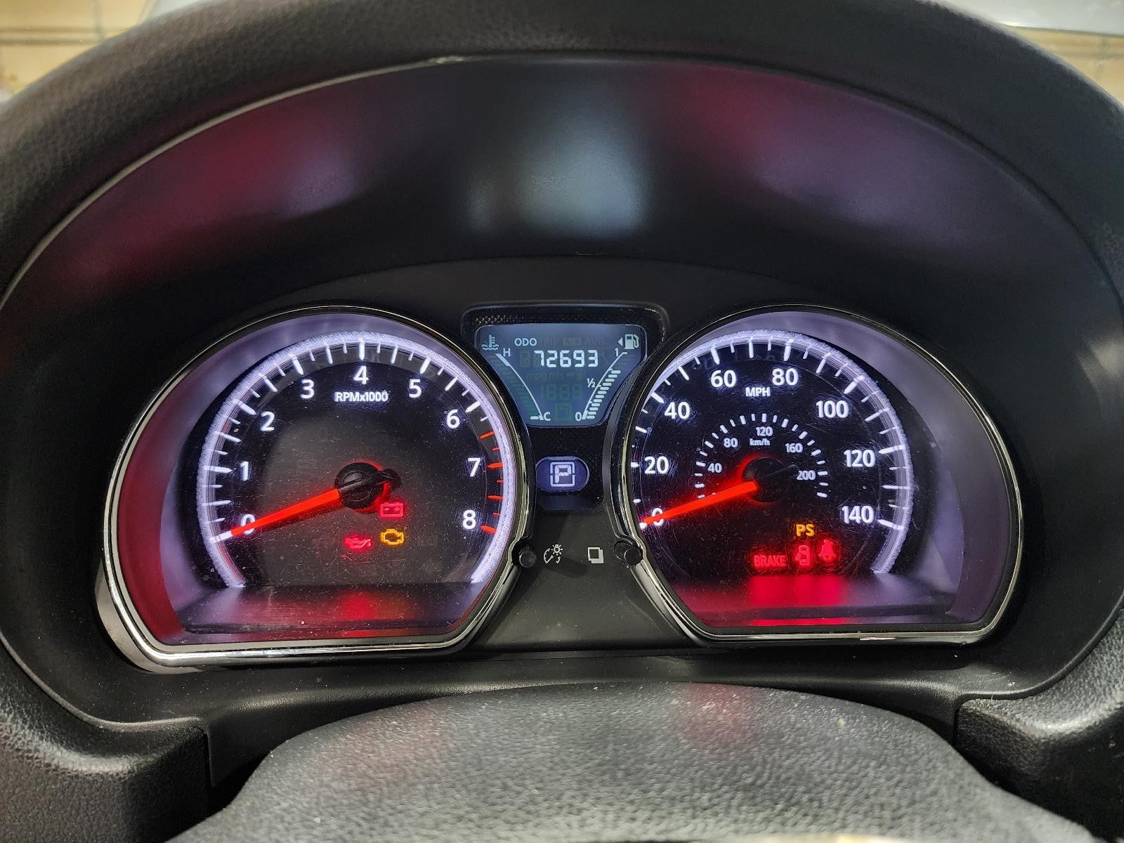 Used Speedometer Gauge fits: 2016 Nissan Versa cluster Sdn MPH SL Grade A