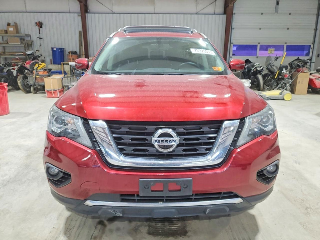 Used Front Bumper Reinforcement Front fits: 2018 Nissan Pathfinder automatic eme