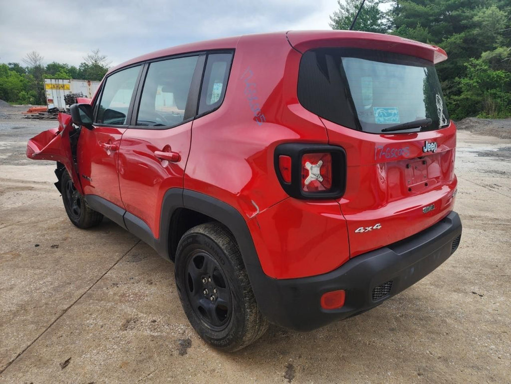 Used Right Inner Tail Light Assembly fits: 2017 Jeep Renegade inner flat black b