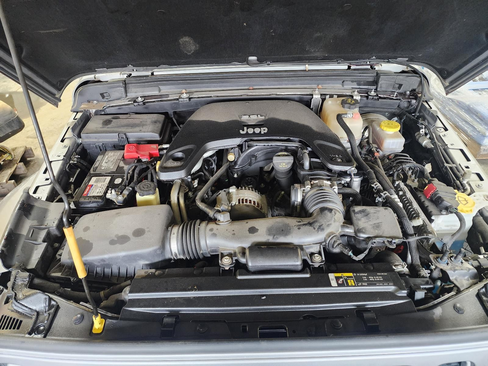 Used A/C Compressor fits: 2018 Jeep Wrangler LHD VIN X 6th digit JL body gasolin