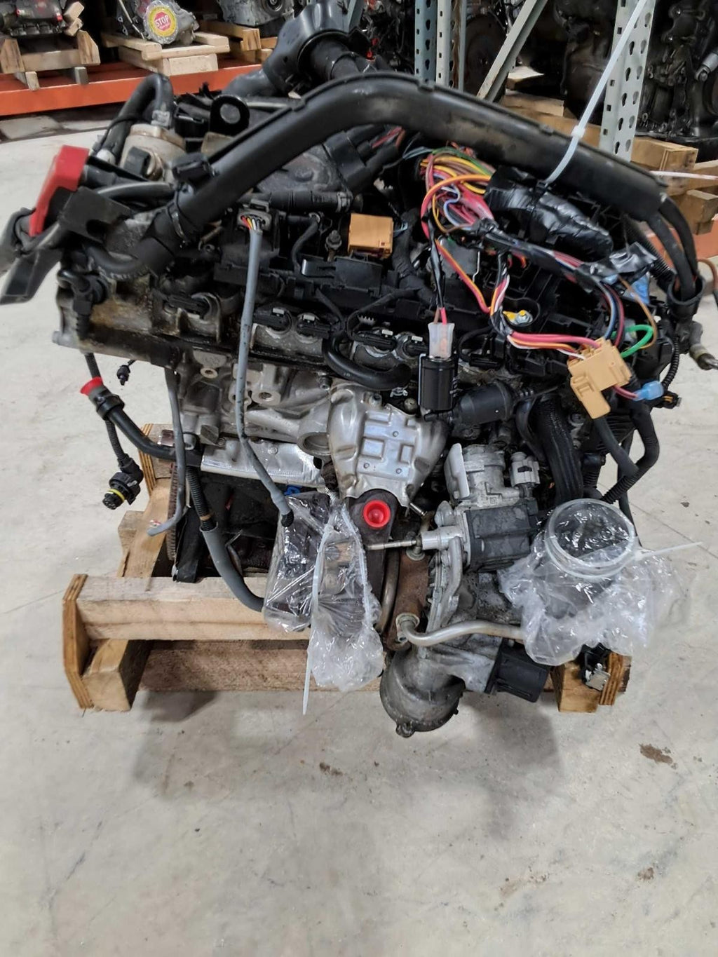 Used Engine Complete Assembly fits: 2017 Audi A6 2.0L VIN 8 5th digit turbo engi