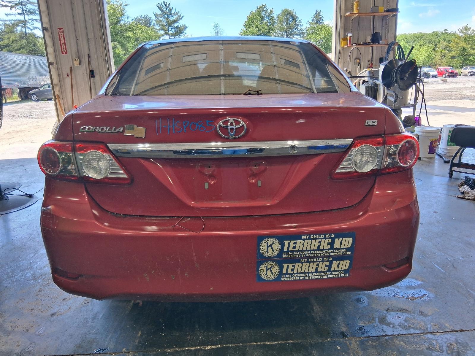 Used Windshield Wiper Motor fits: 2011 Toyota Corolla  Grade A