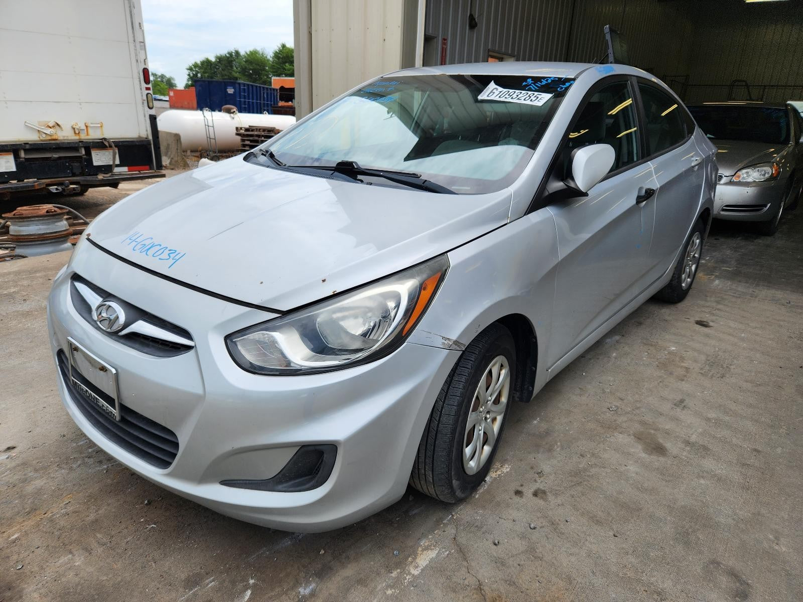 Used Starter Motor fits: 2014 Hyundai Accent ID 361002B102 Grade B