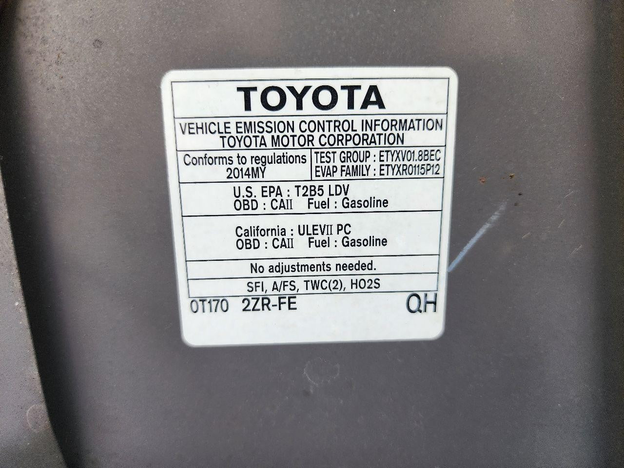 Used Starter Motor fits: 2014 Toyota Corolla 1.8L 1.3kw Grade A