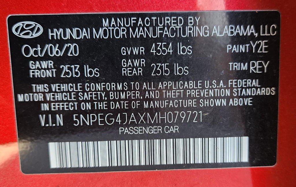 Used A/C Selector Switch fits: 2021 Hyundai Sonata US market US built manual tem