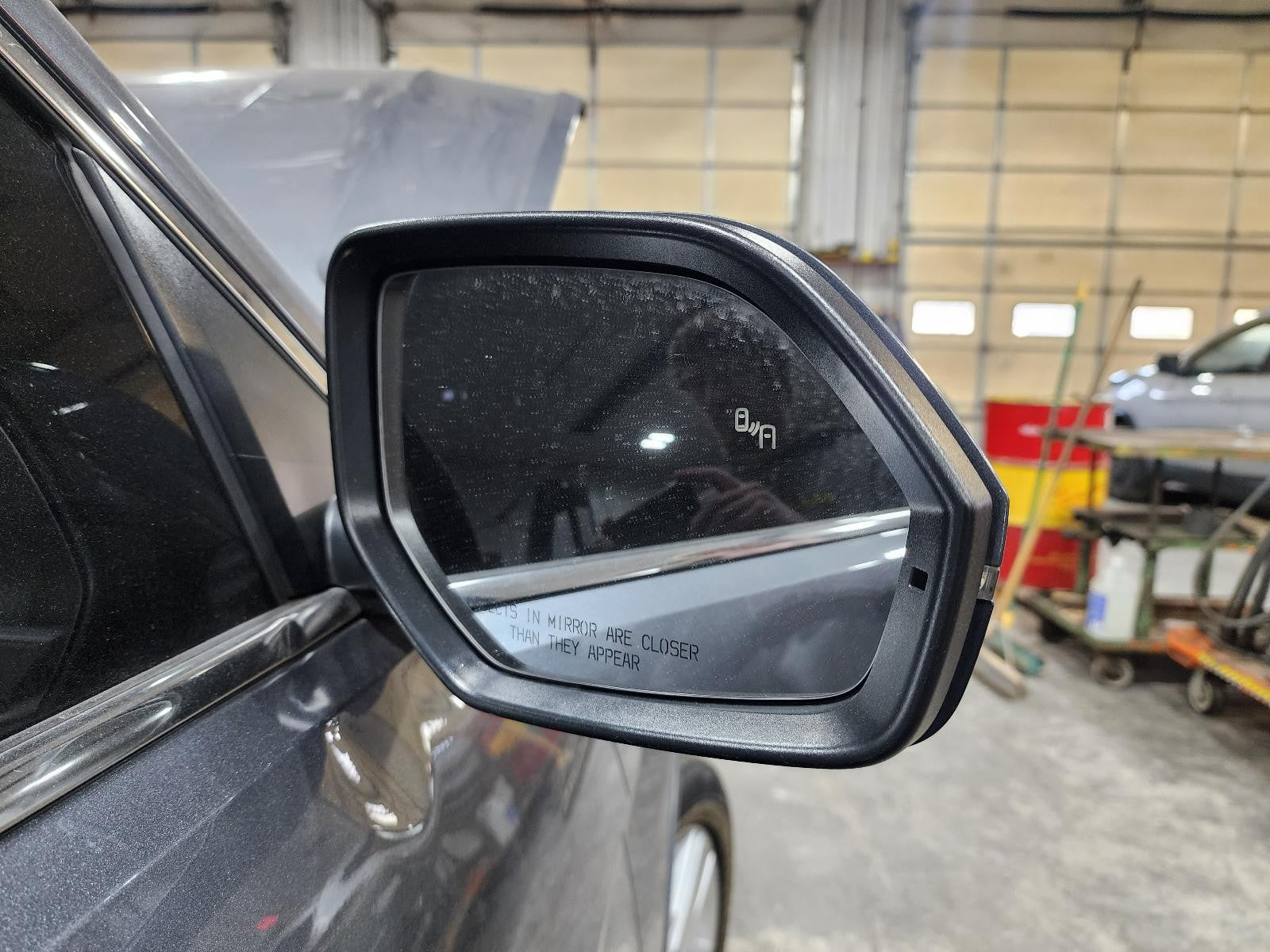 Used Right Door Mirror fits: 2018 Volkswagen Atlas power power folding memory su