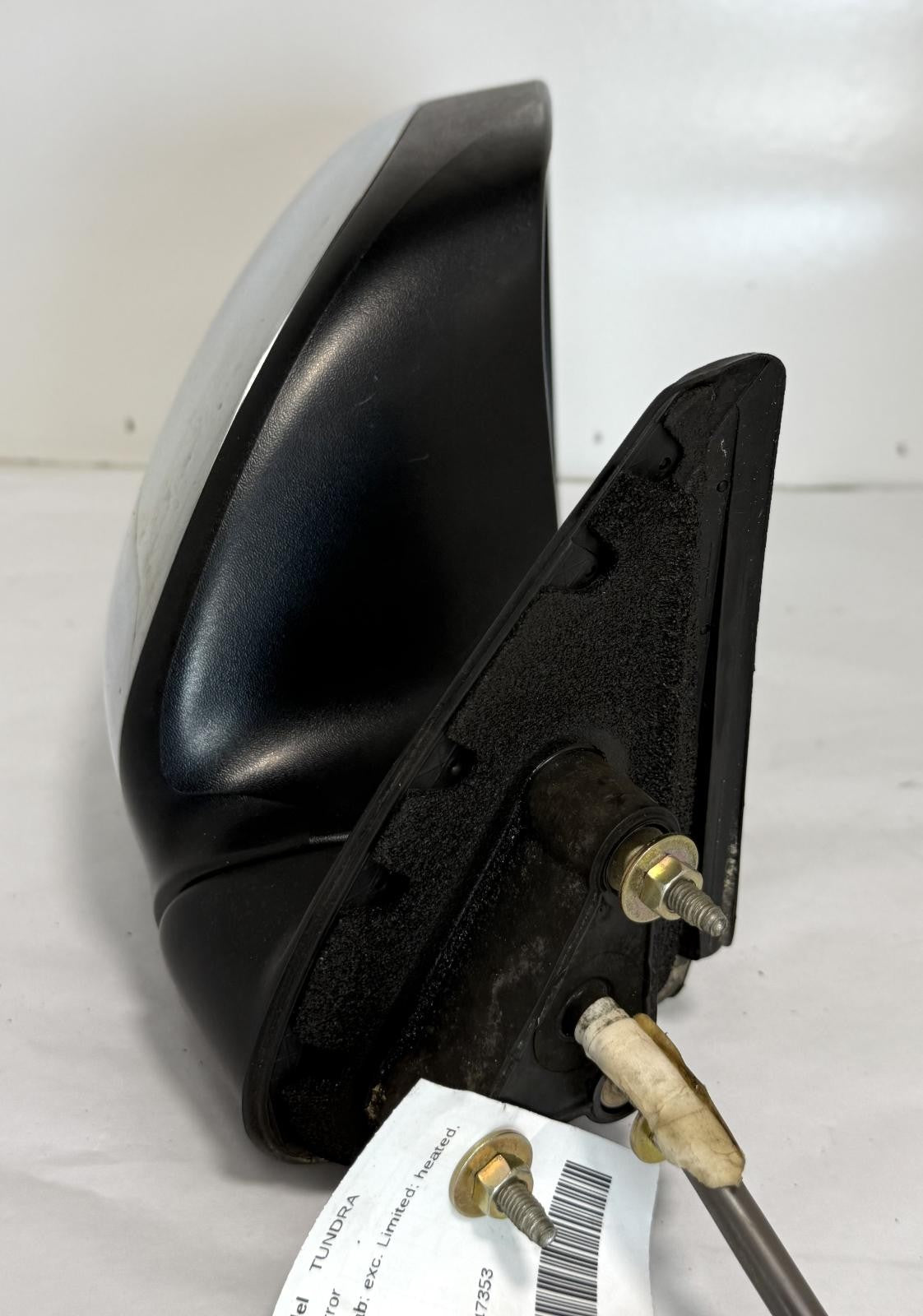 Used Right Door Mirror fits: 2004 Toyota Tundra Power exc. Limited heated Right