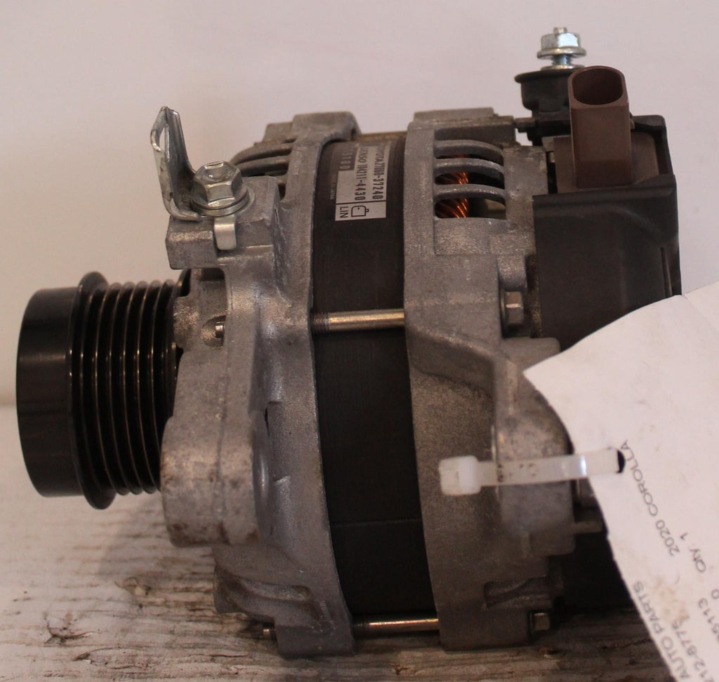 Used Alternator fits: 2020 Toyota Corolla Sedan gasoline 1.8L 100 amp 2ZRFAE eng