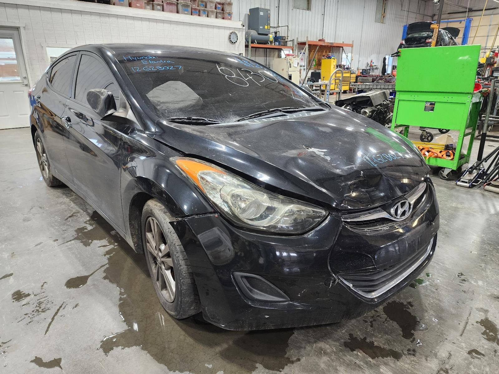 Used A/C Compressor fits: 2012 Hyundai Elantra Sdn manual temperature control fr