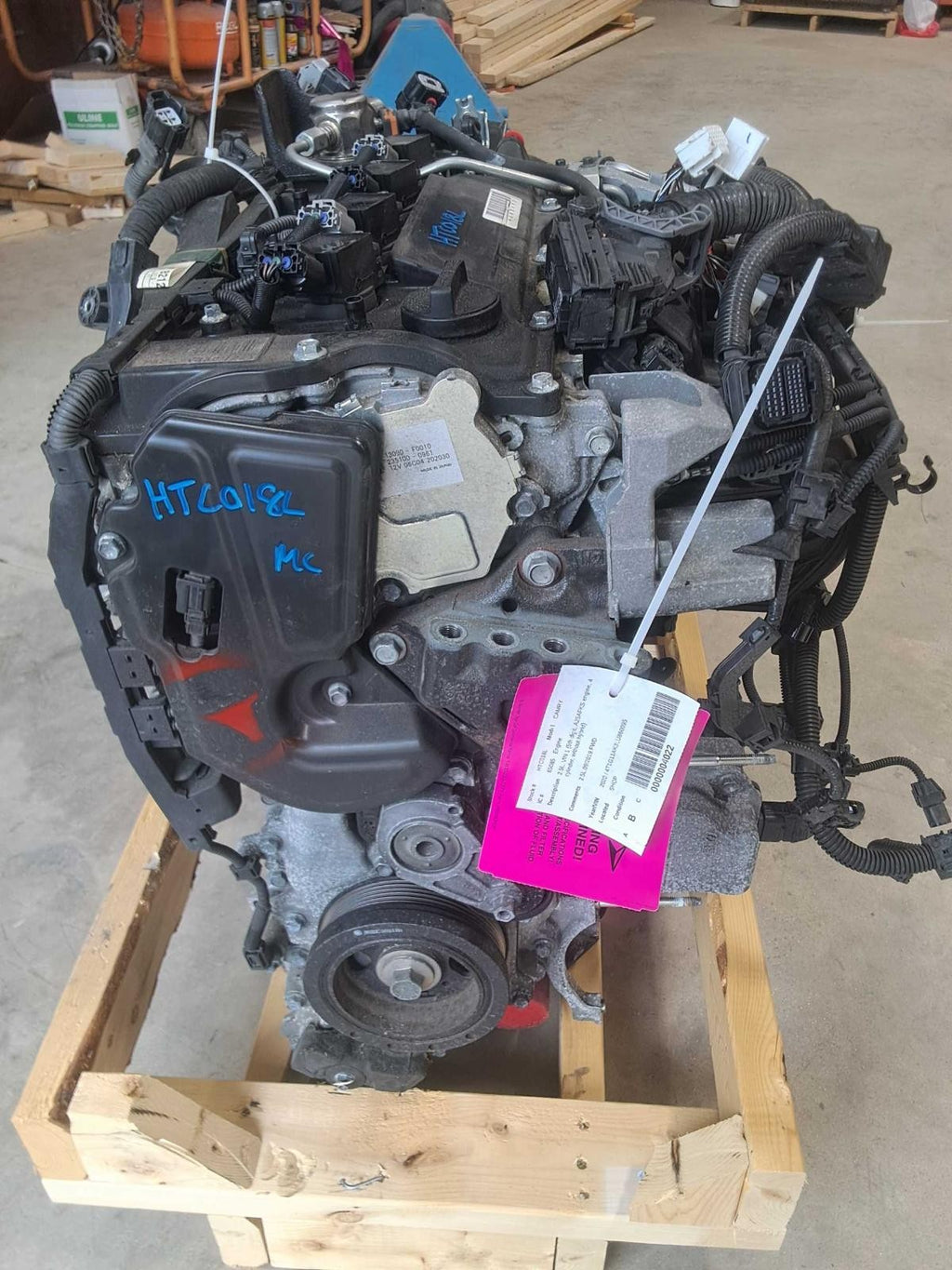 Used Engine Complete Assembly fits: 2020 Toyota Camry 2.5L VIN 1 5th digit A25AF