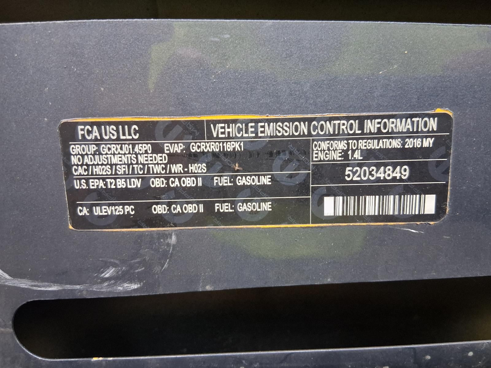 Used Left Sun Visor fits: 2020 Jeep Renegade w/illumination w/o sunroof Left Gra