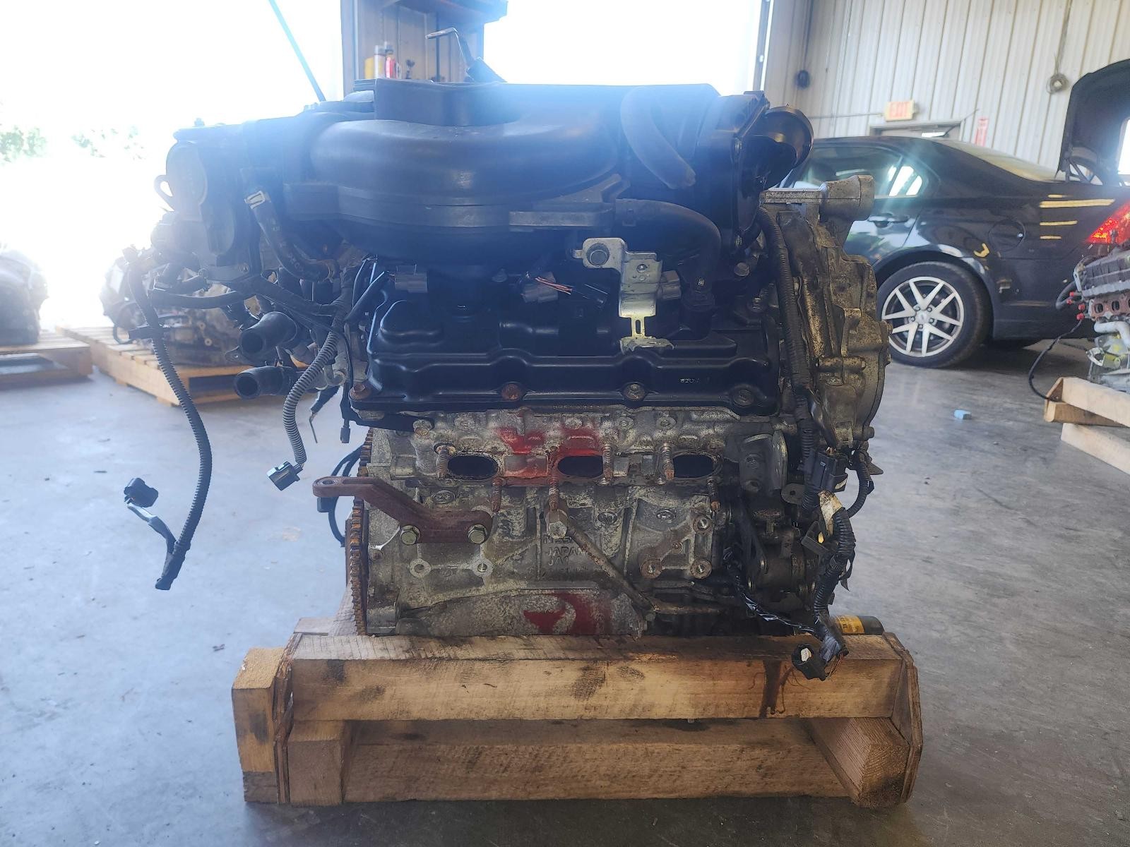 Used Engine Complete Assembly fits: 2009 Nissan Murano 3.5L VIN A 4th digit VQ35