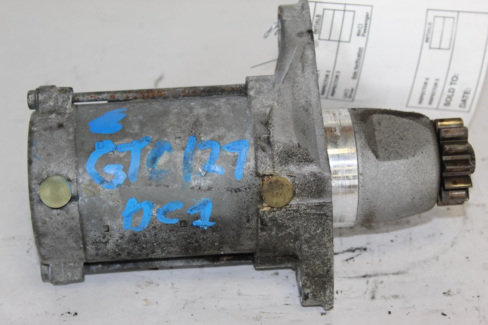 TOYOTA CAMRY Starter Motor VIN F (5th digit), (2.5L, 4 cyl, 2ARFE engine) 10 11